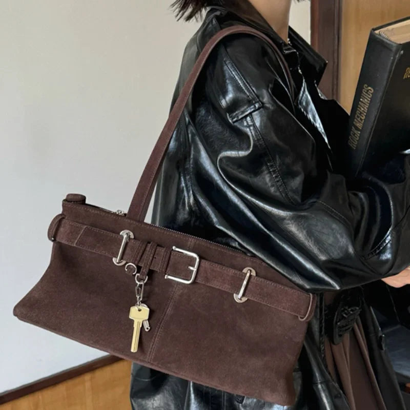Nora Vegan Suede Bag