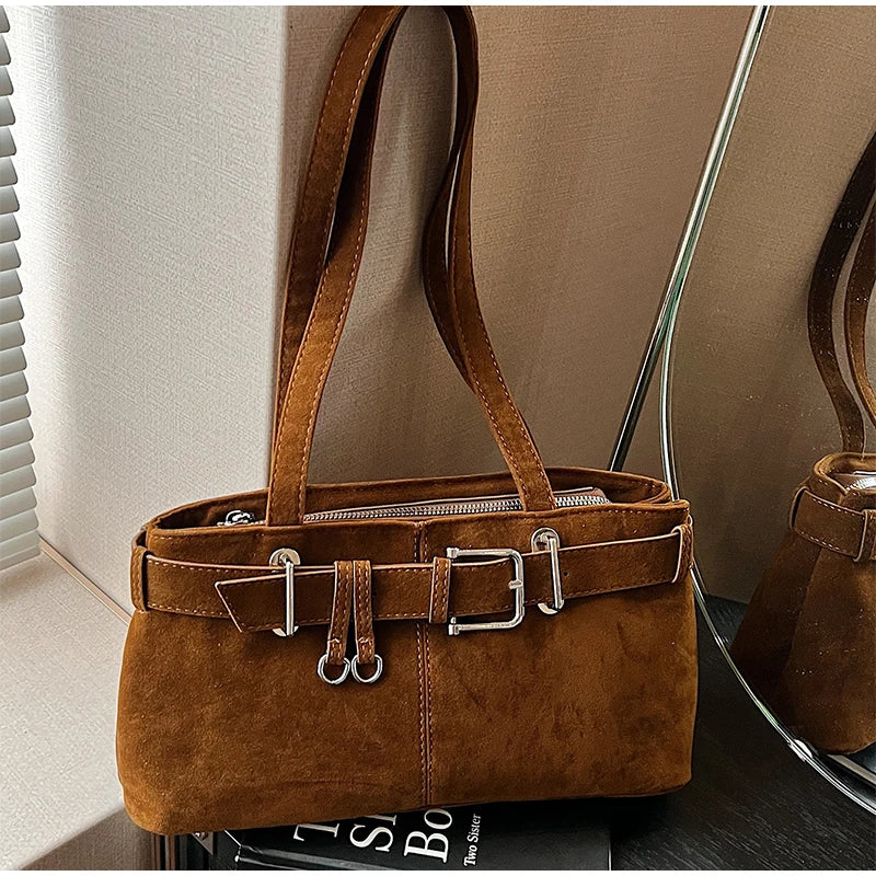 Nora Vegan Suede Bag