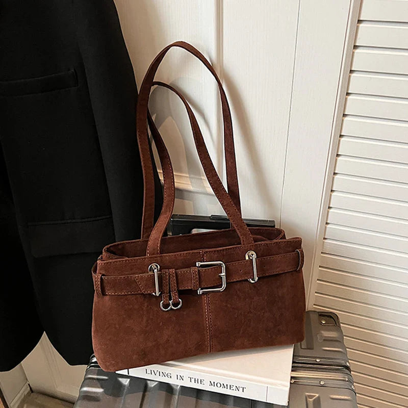 Nora Vegan Suede Bag