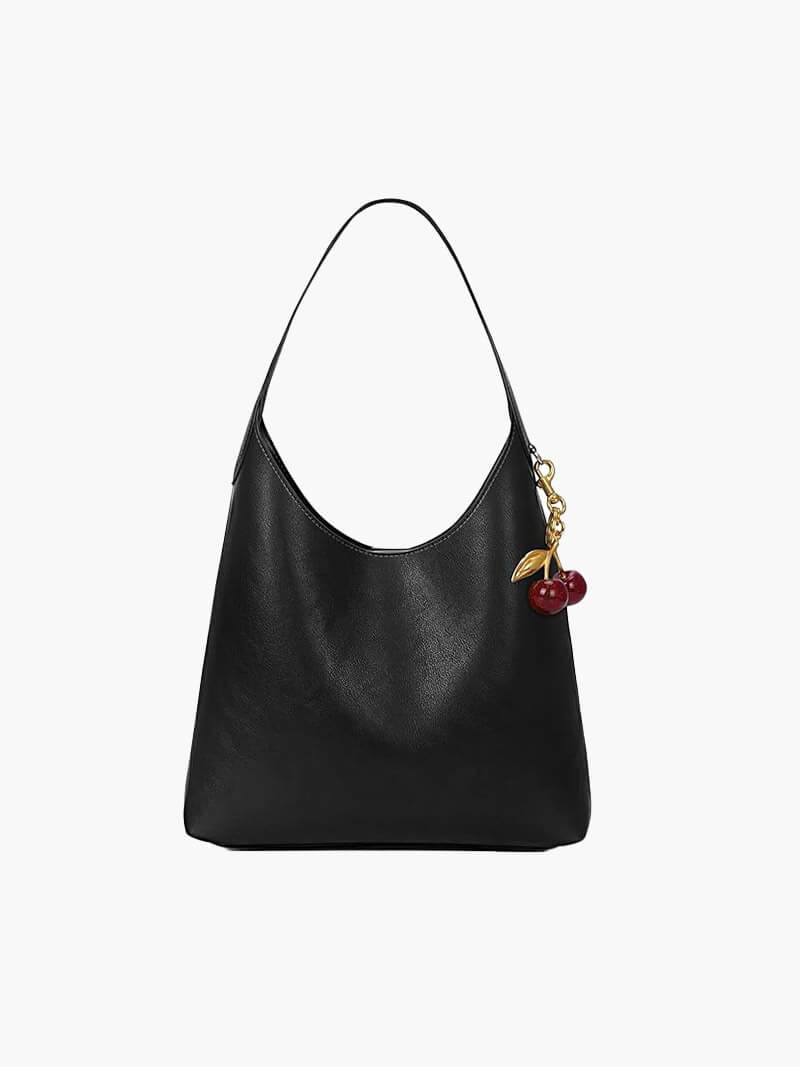 Amelia Faux Leather Bag with Cherry Charm
