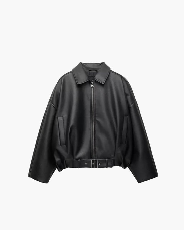 Caroline Vegan Leather Jacket