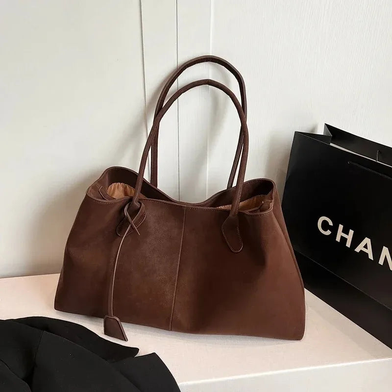 Joan Vegan Suede Bag