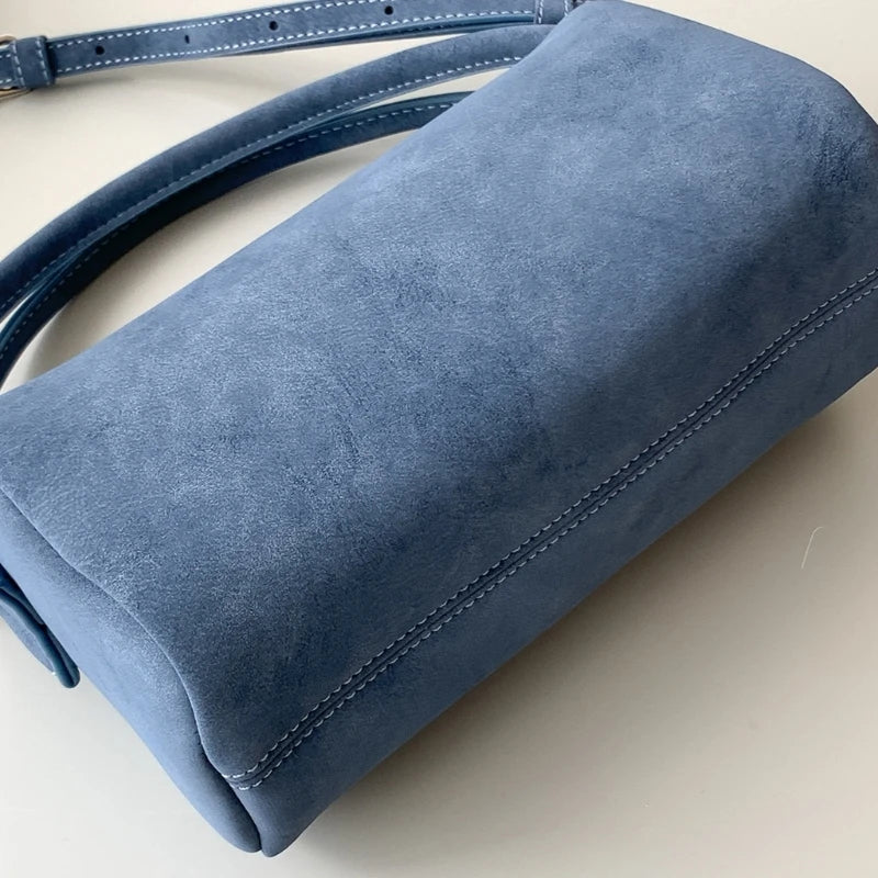 Bella Vegan Suede Bag