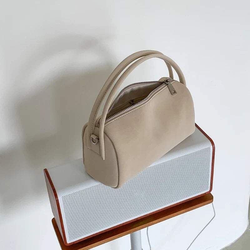 Bella Vegan Suede Bag