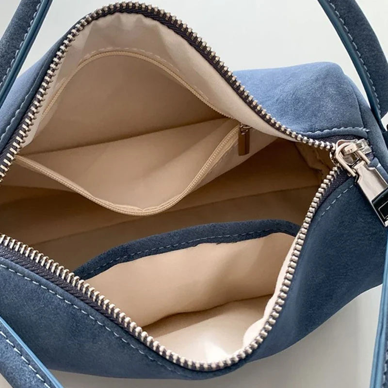 Bella Vegan Suede Bag